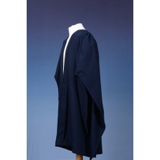 Fully Fluted Bachelor Gown UK - Navy